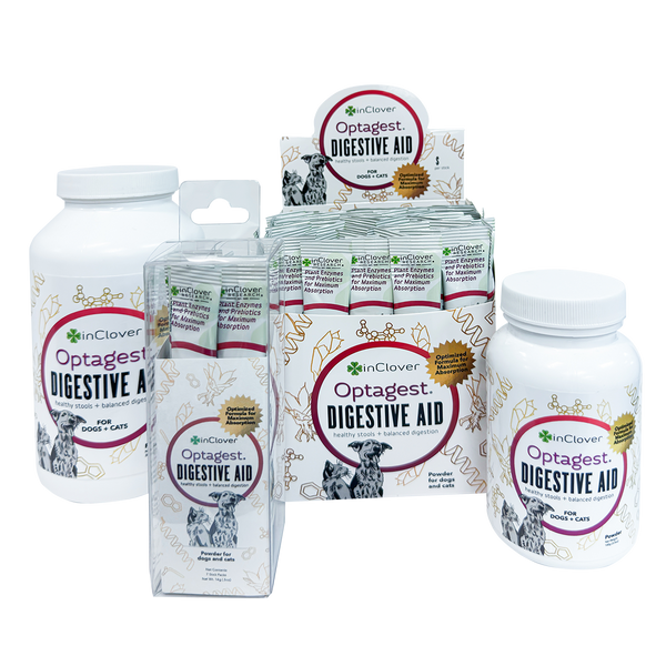 Optagest | Plant Based Prebiotics & Digestive Enzymes for Dogs & Cats